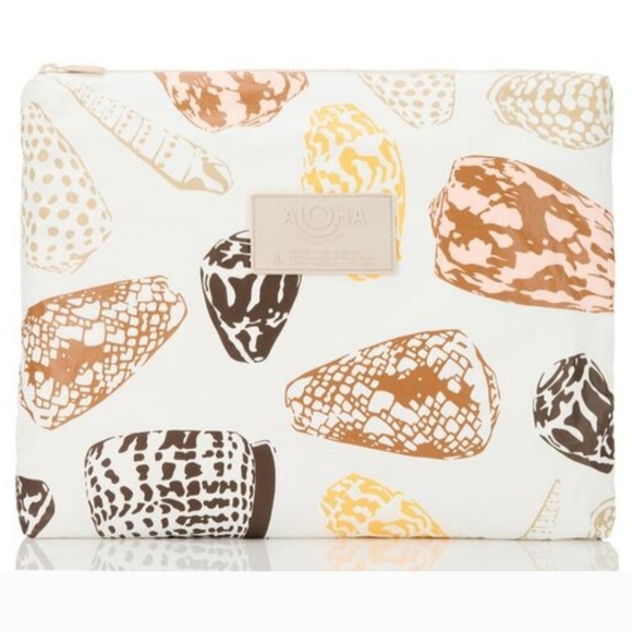 Aloha Collection Reversible Shell Pouch - Picture 2 of 2